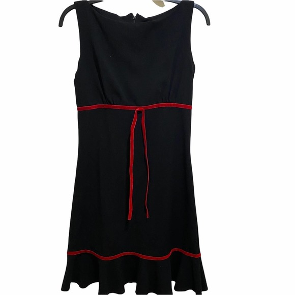 Janette Fashion Black and Red   Dress Sz Small - Picture 2 of 8